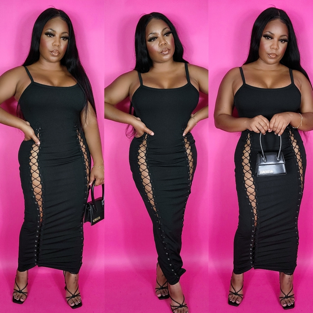 "Influential" Bodycon Maxi Dress